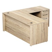 Intuition Series L-Shaped Desk