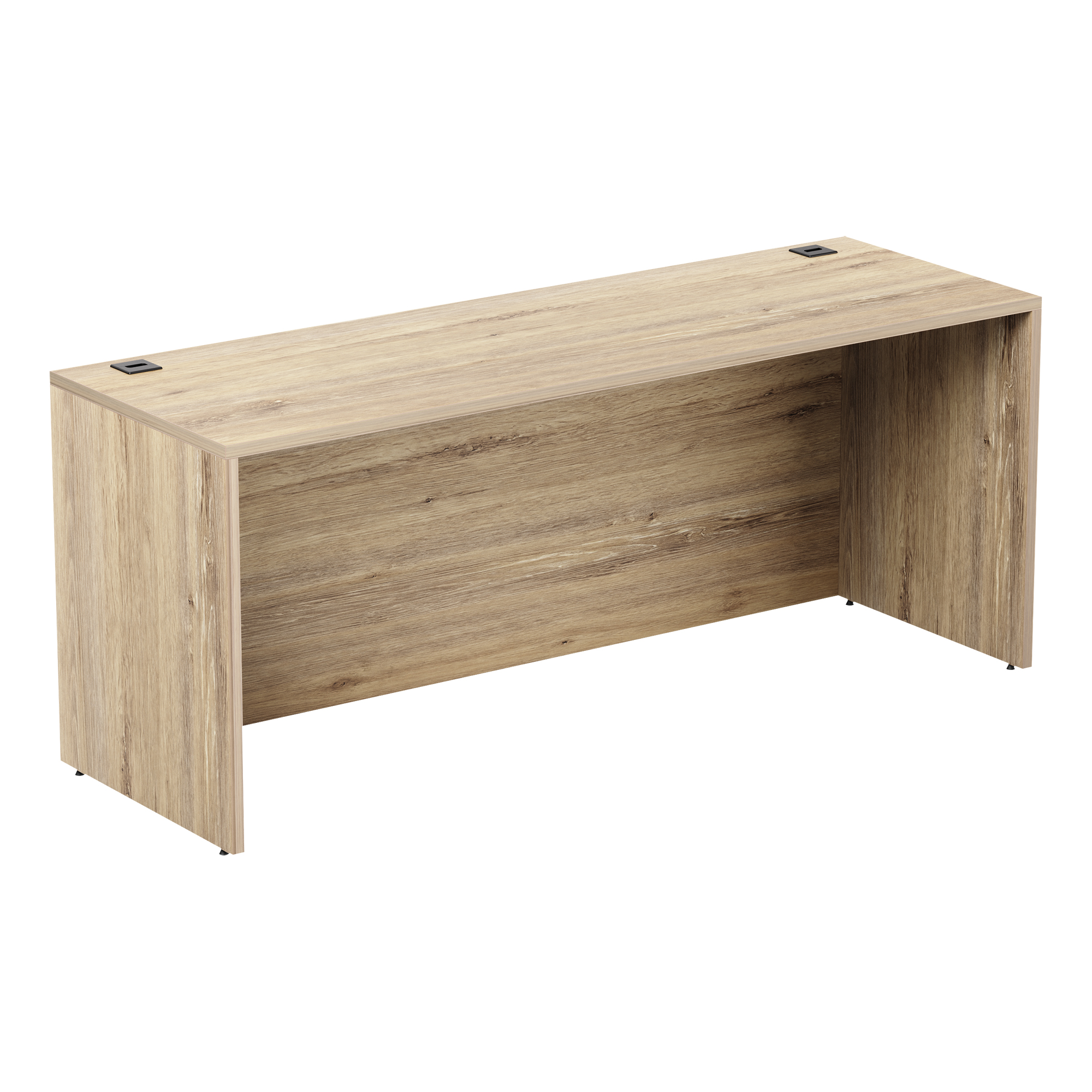 Intuition Series Bow Front U-Shaped Desk (100" W)