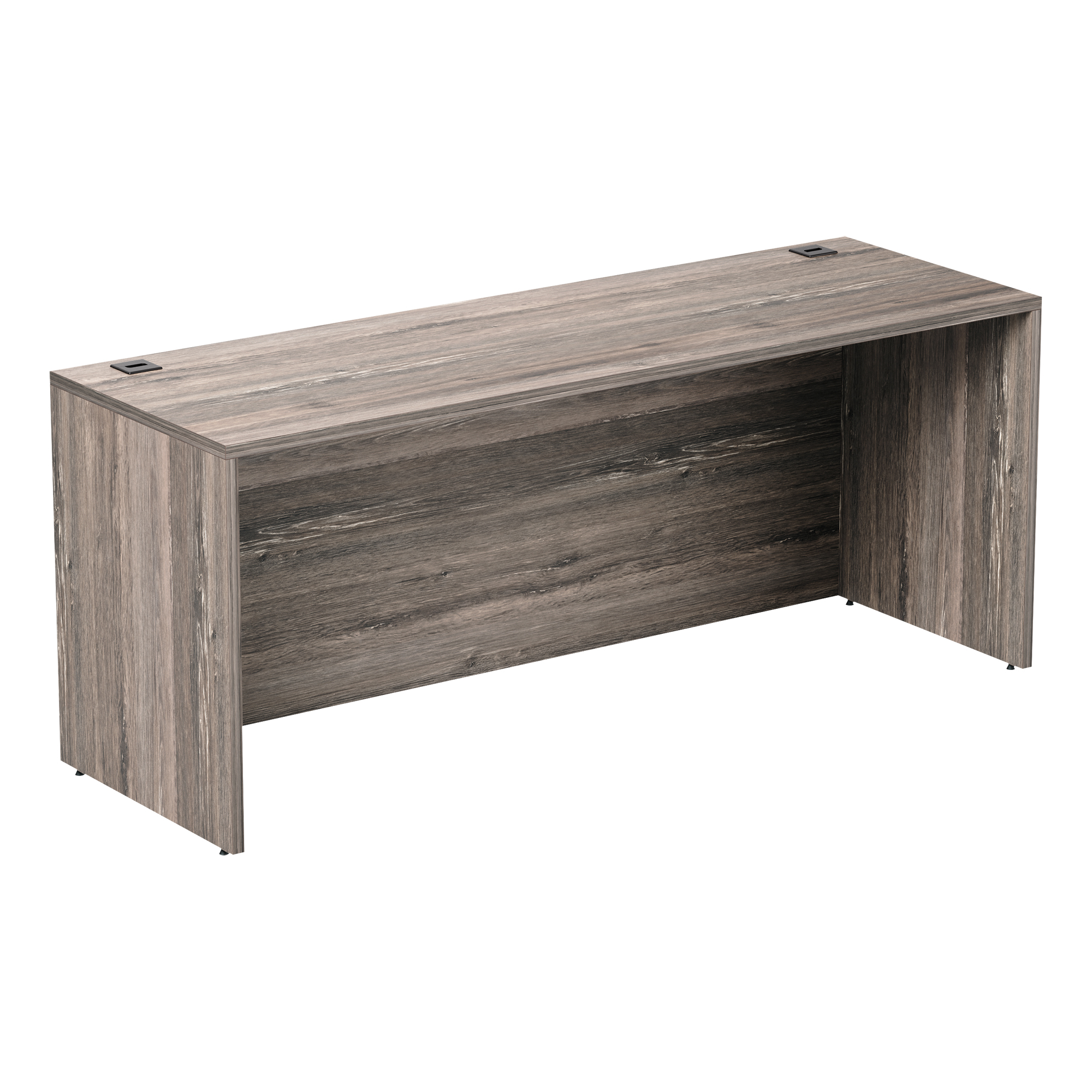 Intuition Series Bow Front U-Shaped Desk (100" W)