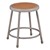 Metal Lab Stool - Fixed Height (18" H)