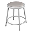Padded Metal Lab Stool (18" H)
