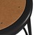 Metal Lab Stool Black - Fixed Height (18" H)
