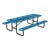 Open Air Heavy Duty Portable Rectangle Picnic Table - Blue
