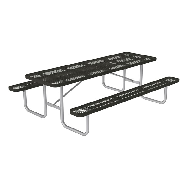 Open Air Series Heavy-Duty Portable Rectangle Picnic Table