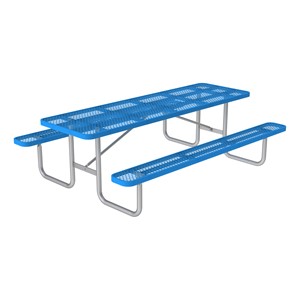 Open Air Series Heavy-Duty Portable Rectangle Picnic Table