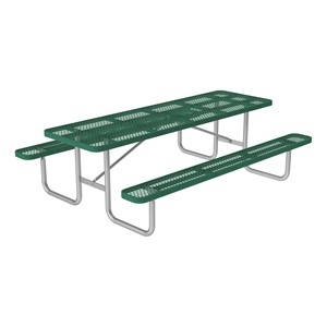 Open Air Series Heavy-Duty Portable Rectangle Picnic Table