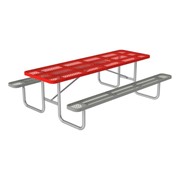 Open Air Accent Series Heavy-Duty Portable Rectangle Picnic Table