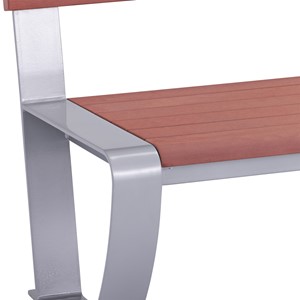 Open Air Series Premium Bench with Back