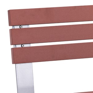 Open Air Series Premium Bench with Back