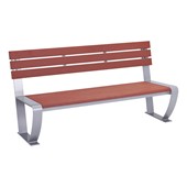 Open Air Series Premium Bench w/ Back