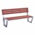 Open Air Series Premium Bench with Back