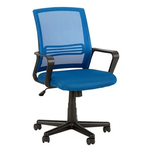 Mid-Back Mesh Office Chair - Blue
