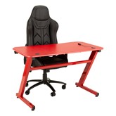 Red Gaming LED Desk & Chair Set