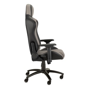 Deluxe Gaming Style Office Chair  Sideview