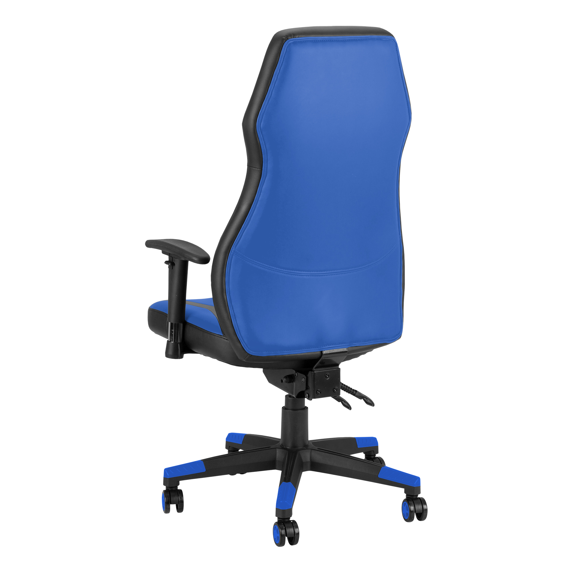 Racing Style Gaming Chair - Blue/Black - Back