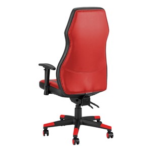 Racing Style Gaming Chair - Red/Black - Back