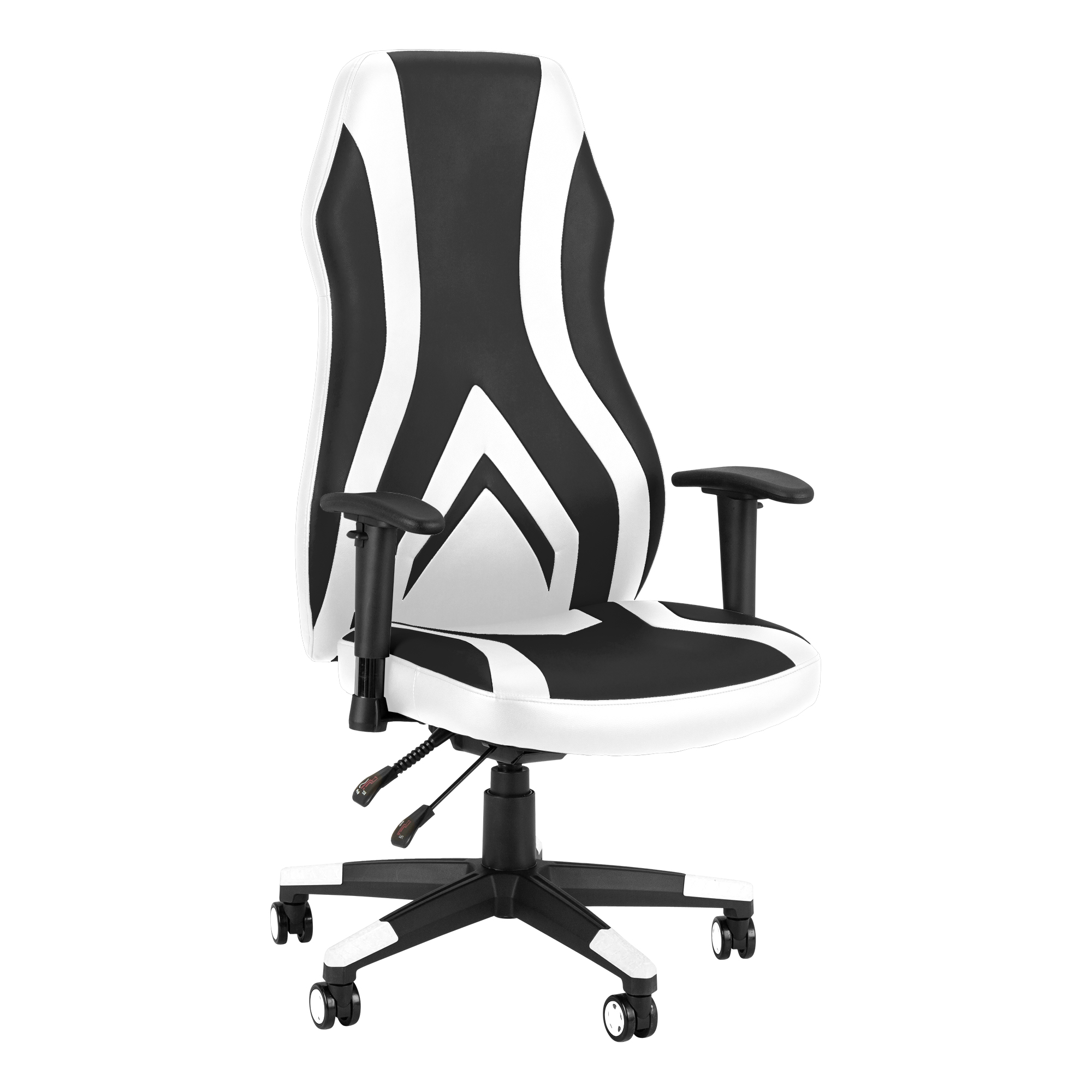 Racing Style Gaming Chair - White/Black