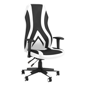Racing Style Gaming Chair - White/Black