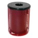 Metal Outdoor Trash Can - Diamond Expanded Metal (32 Gallons)