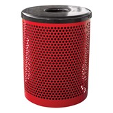 Metal Outdoor Trash Can