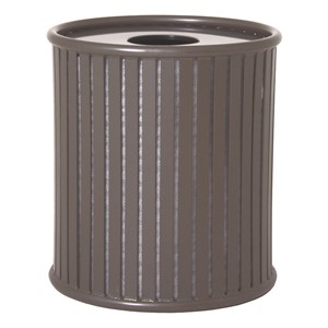 Arlington Series 36-Gallon Trash Can w/ Lid & Liner - Brown
