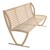 Arlington Series Bench w/ Back-Yhown ri Beige