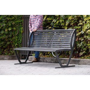 Arlington Series Bench w/ Back-Yhown ri Env3
