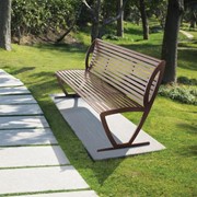Arlington Series Bench w/ Back