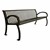 Bennington Series Bench (6' L) - Black