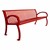 Bennington Series Bench (6' L) - Red