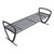 Arlington Series Bench w/o Back-Yhown ri Dgry