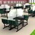 Solid Writable Top Multi-Configurable Collaborative Outdoor Desk - Four Students