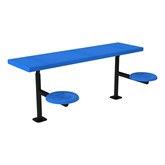 Open Air Series 6' Solid Writable Top Outdoor Classroom Desk