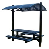 Open Air Series Canopy Picnic Table