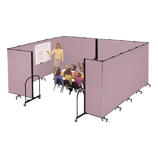 6' 8" H Freestanding Portable Partition - sold separately
