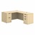 Insight Series Pedestal L-Shaped Desk - Maple