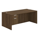 Insight Series Single Pedestal Desk 