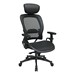 Breathable Mesh Seat & Back Chair w/ Adjustable Headrest