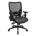 Professional Air Grid Back Chair - Leather Seat
