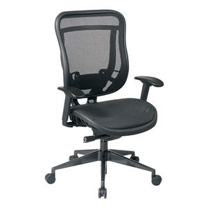 Executive Breathable Mesh Back Chair w/ Gunmetal Base & Breathable Mesh Seat