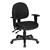 Work Smart Deluxe Ergonomic Task Chair w/ Arm Rests - Icon Black