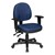Work Smart Deluxe Ergonomic Task Chair w/ Arm Rests - Icon Navy