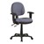 Work Smart Deluxe Ergonomic Task Chair w/ Arm Rests - Icon Gray