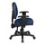 Work Smart Deluxe Ergonomic Task Chair w/ Arm Rests - Icon Navy