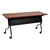 Flip Top Training Table - Black Frame and Cherry Top