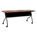 Flip Top Training Table - Black Frame and Cherry Top