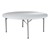 Round Resin Folding Table (71" Diameter)