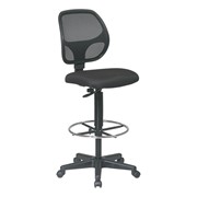 Work Smart Mesh Back Drafting Chair