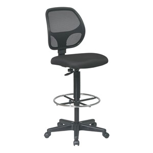 Work Smart Mesh Back Drafting Chair