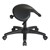 Backless Stool w/ Saddle Seat